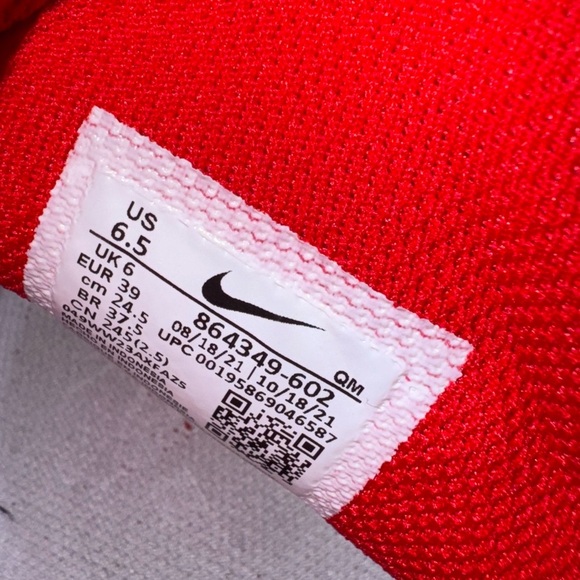 Nike SB Zoom Blazer Mid Shoe Red High-Top Sneakers - Picture 11 of 11